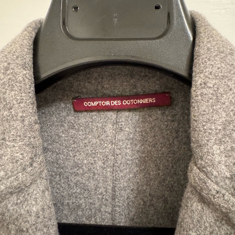 Comptoir Des Cotonniers Gray coat - Picture 2 of 4